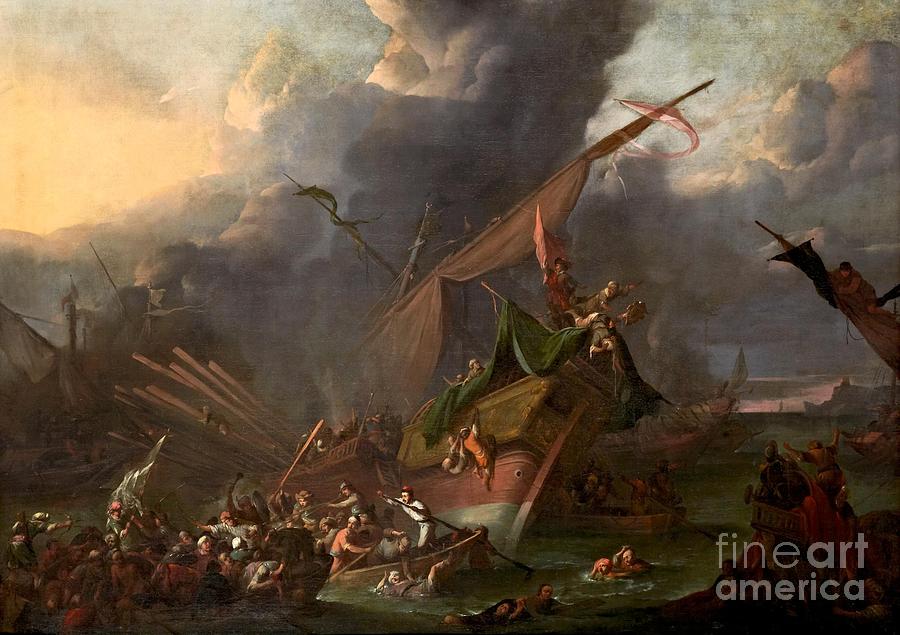 The Battle of Lepanto Painting by MotionAge Designs - Fine Art America