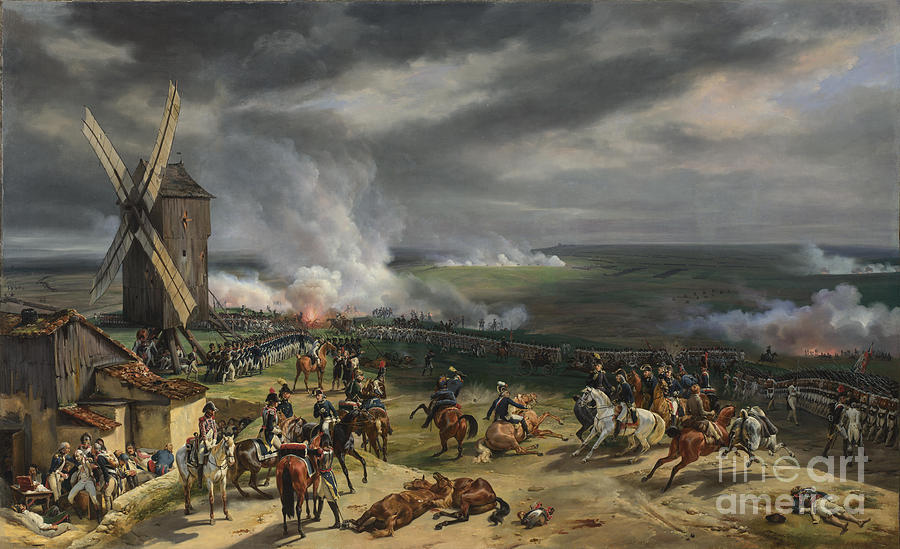 The Battle of Valmy Painting by Celestial Images
