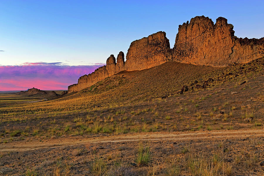 The Battlements of Shiprock - New Mexico - Landscape Photograph by Jason Politte