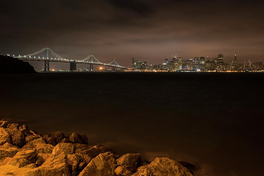 The Bay Bridge San Francisco CA Photograph by Toby McGuire