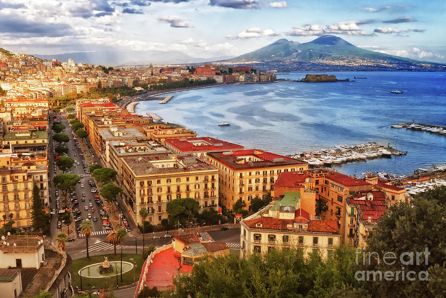 The Bay Of Naples Photograph