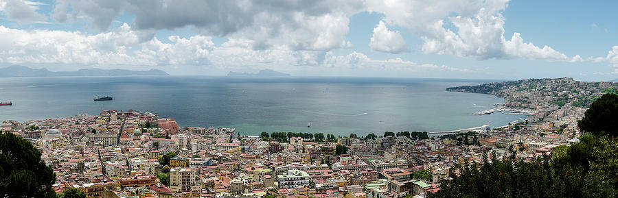 The Bay of Naples Photograph by Jocelyn Kahawai