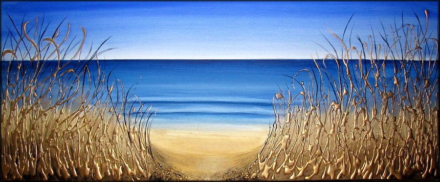 The Beach Painting by Amanda Dagg