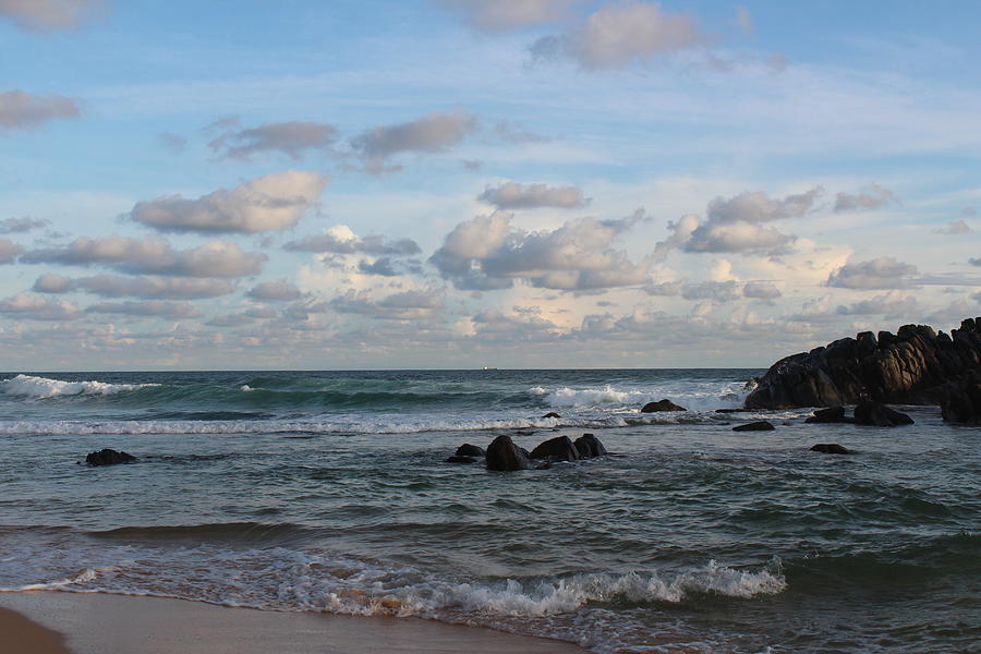 The Beach at Unawatuna, Sri Lanka Photograph by Jennifer Mazzucco