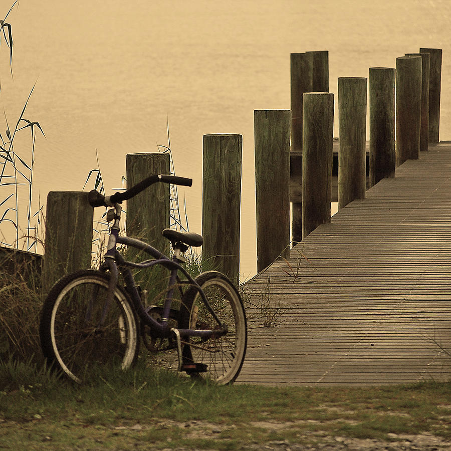 Bike Photograph - The Beach Comber by Robert Meanor