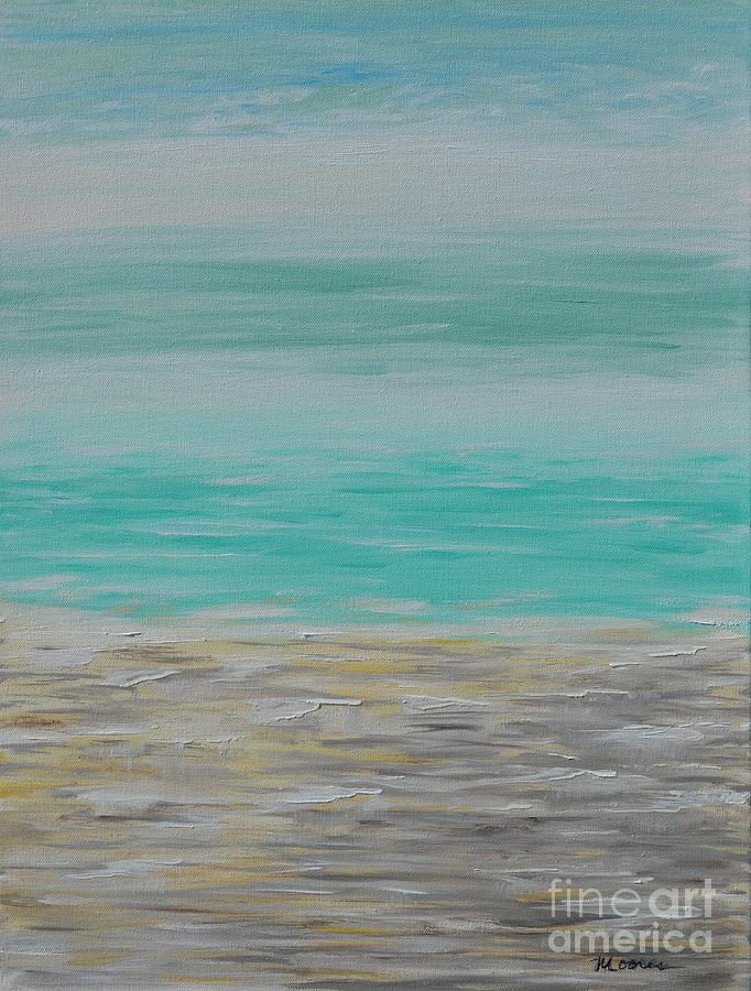 The Beach Painting by Greg Moores
