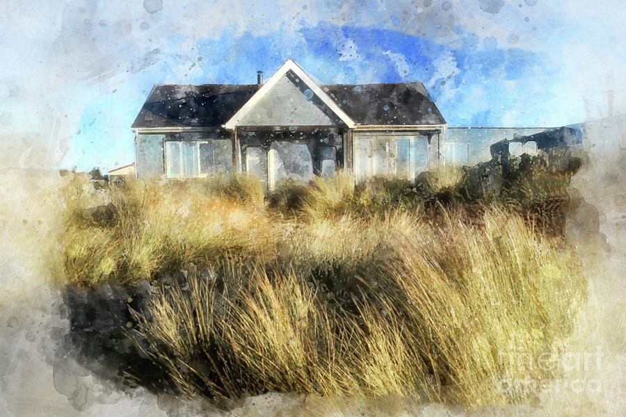 The Beach House Digital Art by John Edwards
