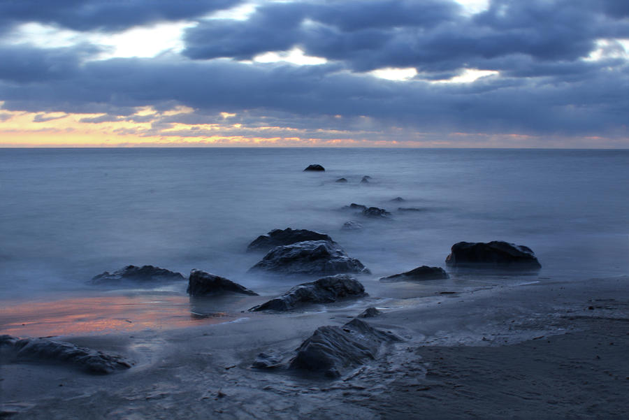 The Beach Sandy Hook NJ Photograph by Todd Dunham | Fine Art America