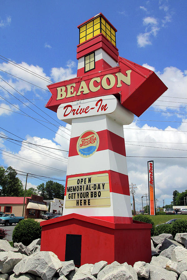The Beacon in Spartanburg South Carolina Color Photograph by Joseph C Hinson