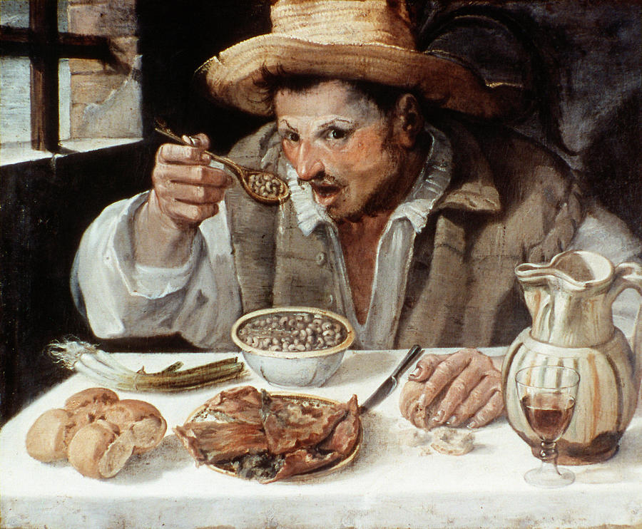 The Bean Eater Painting by Granger