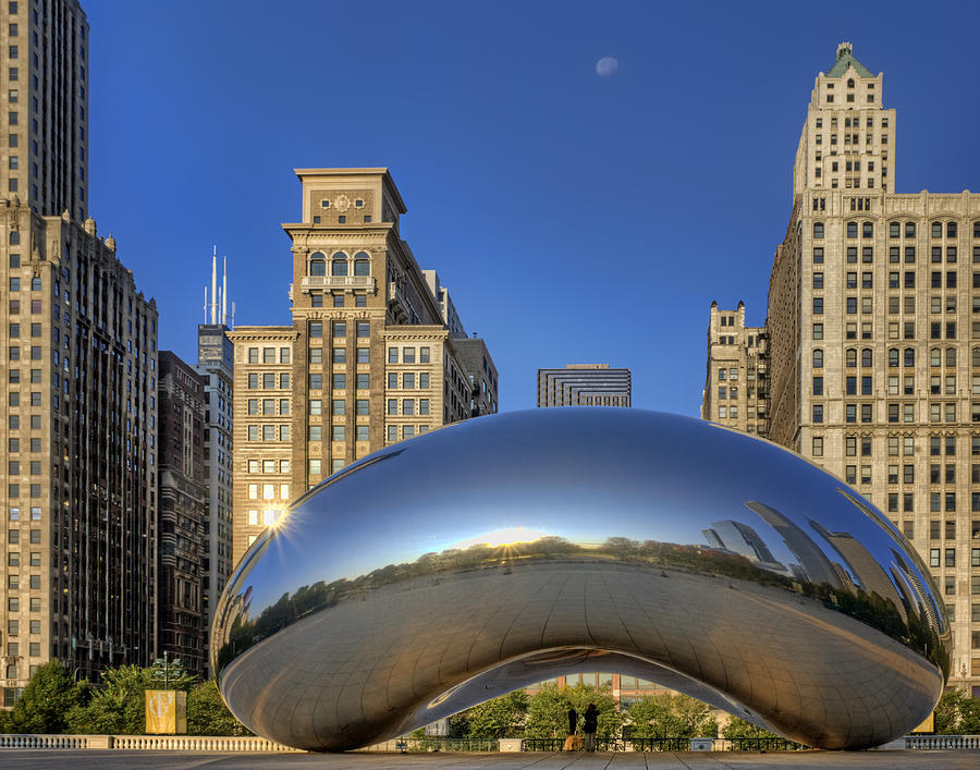 Chicago Photograph - The Bean - Millennium Park - Chicago by Nikolyn McDonald