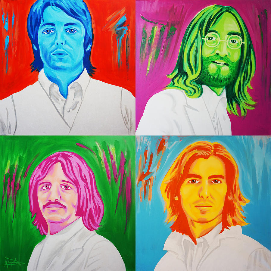 The Beatles Painting by Amraj Singh Boyal - Fine Art America