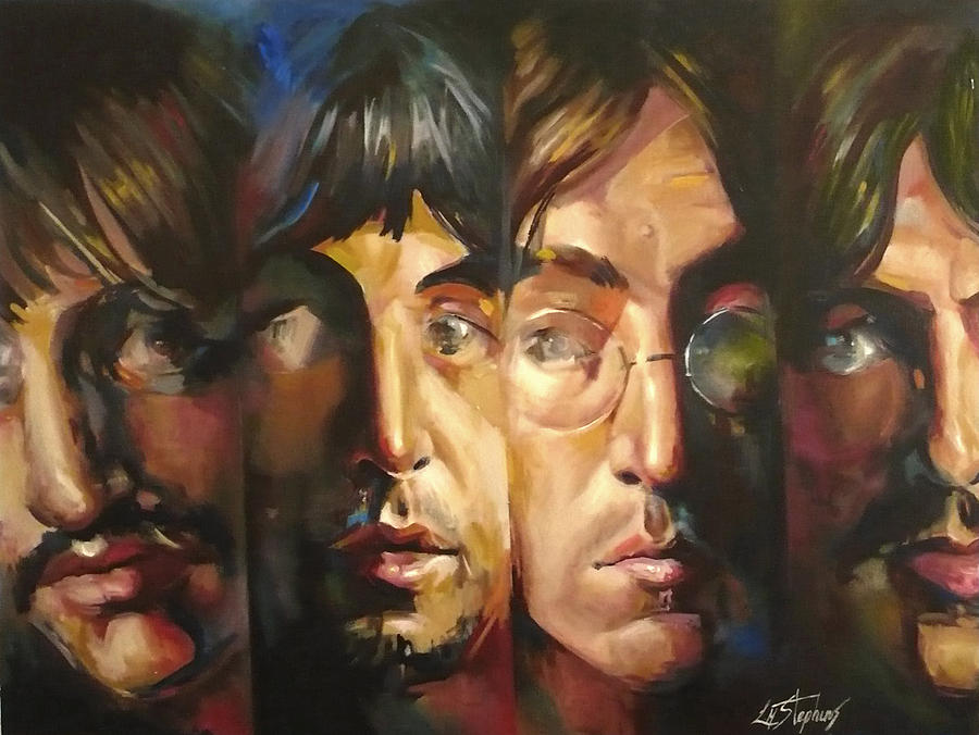 The Beatles Painting by Lorna Stephens - Fine Art America