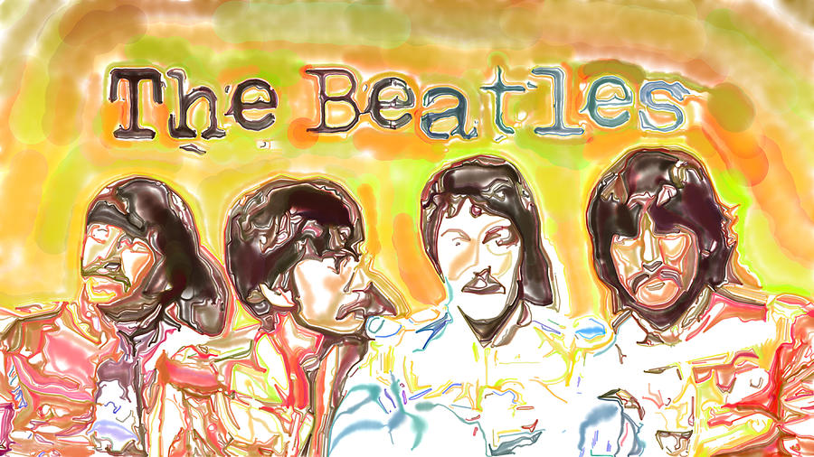 The Beatles Mixed Media by VRL Arts | Fine Art America