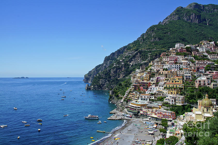 The Beautiful and Famous Amalfi Coast Photograph by Brian Kamprath