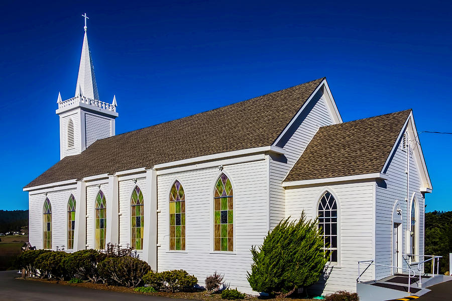 The Beautiful Bodega Church St. Teresas of Avila  Photograph by Garry Gay