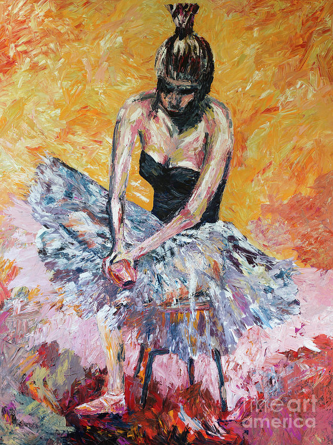 The Beautiful Dancer Painting by Robert Yaeger