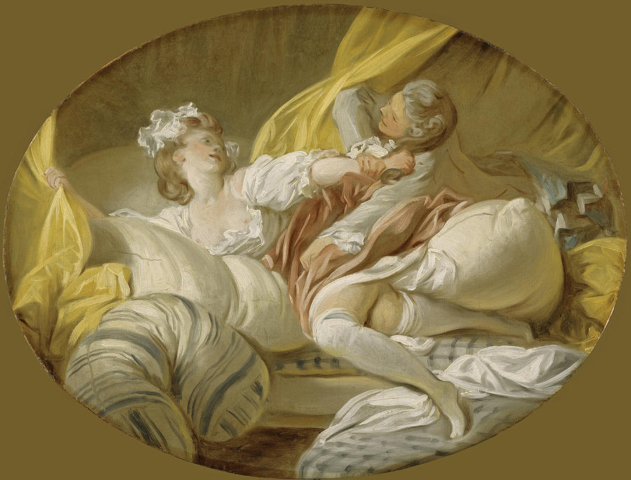 The Beautiful Servant  Painting by Jean-Honore Fragonard