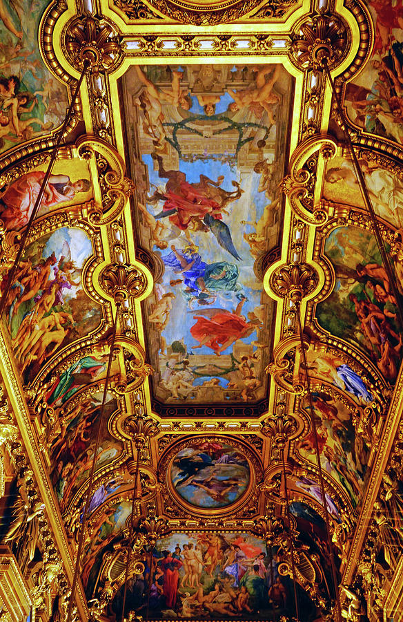 The Beauty Inside The Palais Garnier In Paris, France  Photograph by Rick Rosenshein