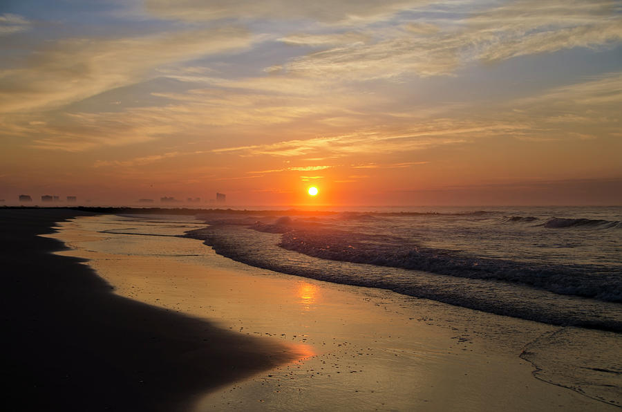 The Beauty of a Sunrise - Ocean City New Jersey Photograph by Bill Cannon