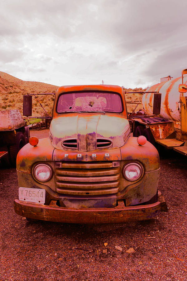 The beauty of an old rusty truck Photograph by Jeff Swan