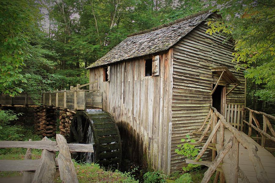 The Beauty of Cable Mill - Cades Cove Photograph by Sandra Bennett