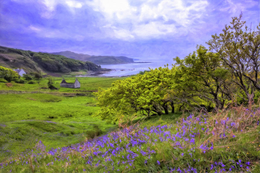 The beauty of Isle of Skye Photograph by Sharon Ann Sanowar