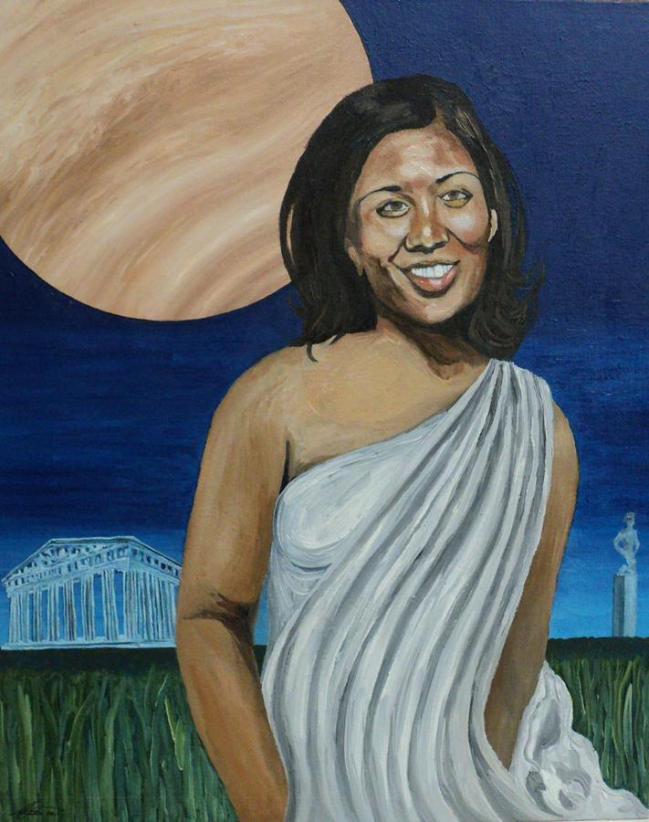 The Beauty of Venus Painting by Angelo Thomas