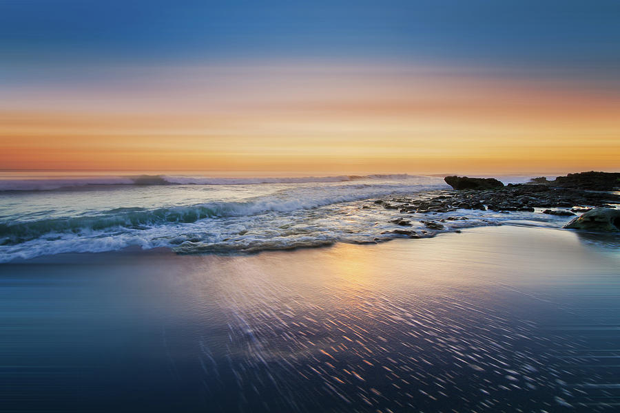 The Beauty of Waves Dreamscape Photograph by Debra and Dave Vanderlaan