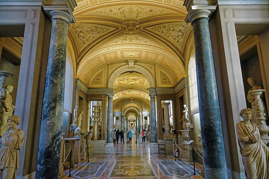 The Beauty Within The Vatin Museum In The Vatican City Photograph by Rick Rosenshein
