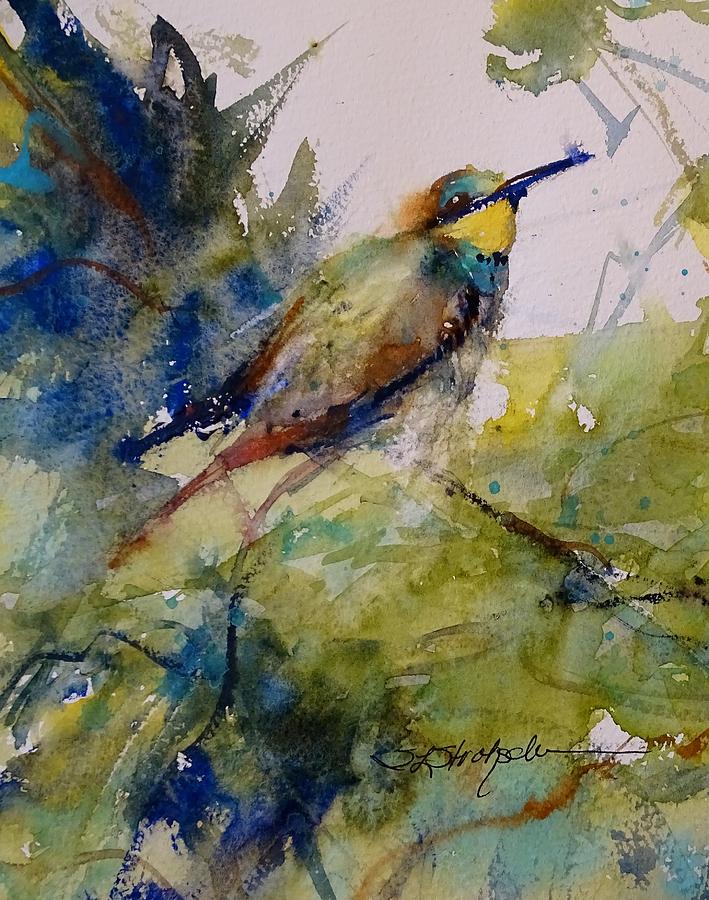 The Bee Eater Painting by Sandra Strohschein