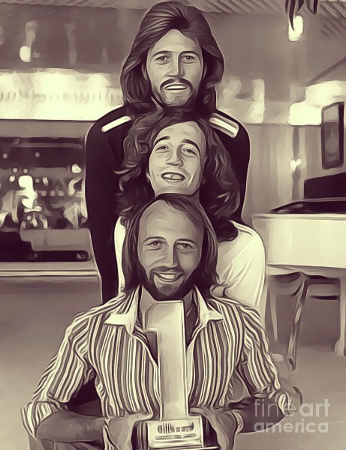The Bee Gees Digital Art