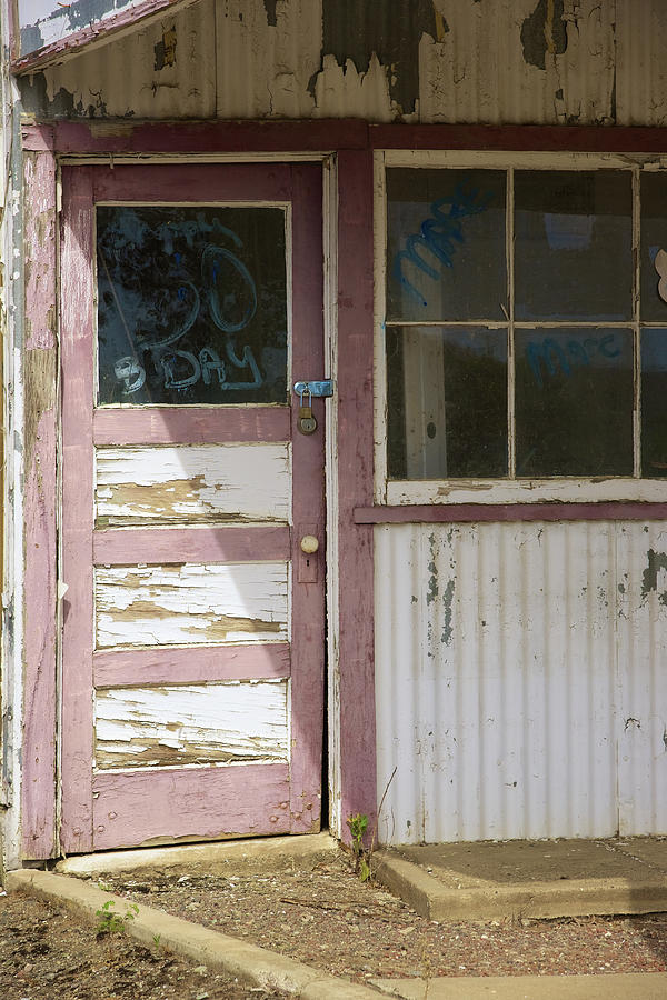The Beige Door Photograph by Richard J Cassato