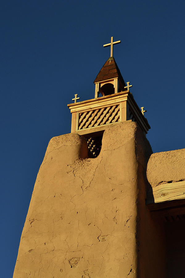 The Belfry at San Jose de Gracia Photograph by Nadalyn Larsen
