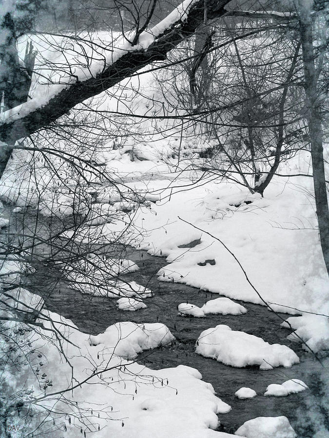 The Bend Of Winter Photograph by Debra     Vatalaro