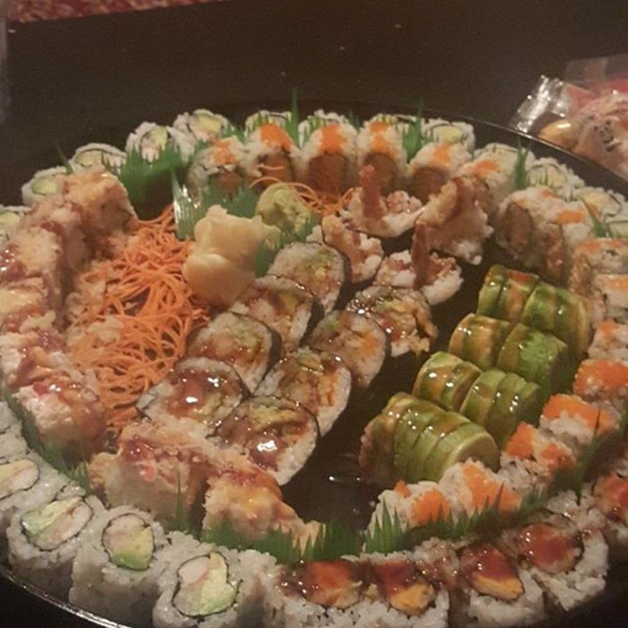 The Best Damn Sushi Platter We Have Had Photograph by Jocelyne Maxim
