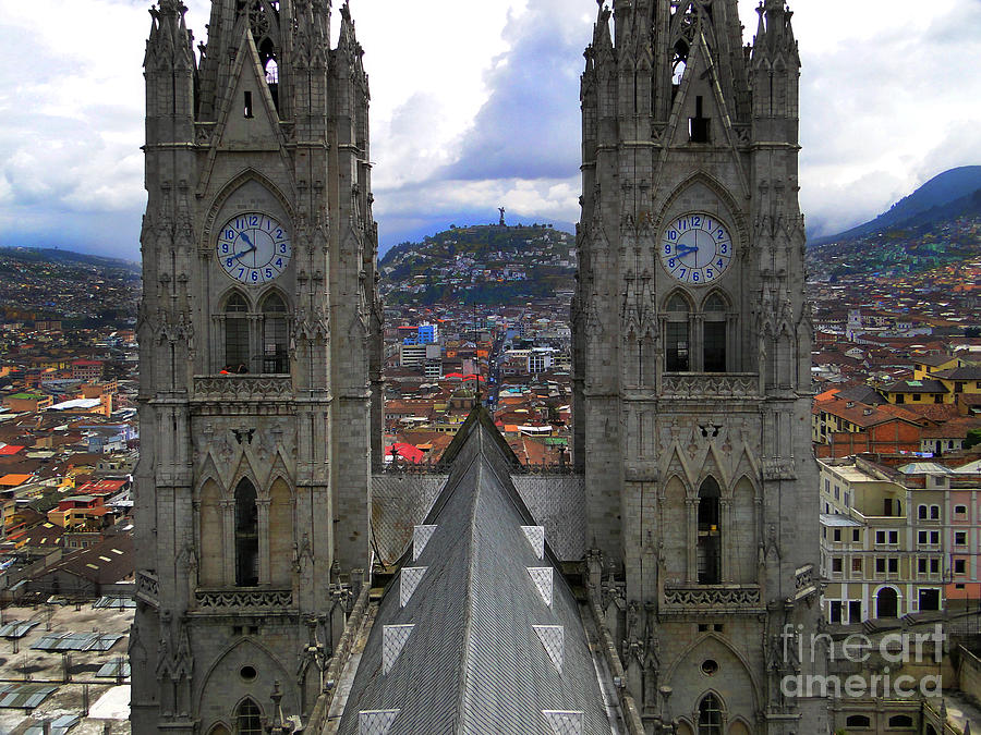 The Best View In Quito Ecuador IV Photograph by Al Bourassa