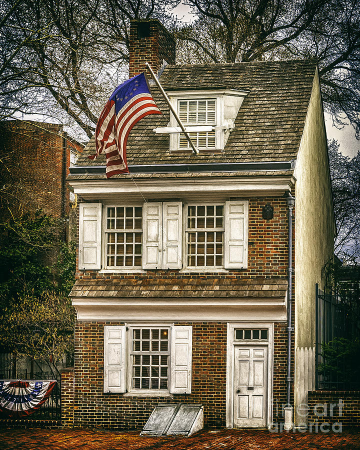 The Betsy Ross House Photograph by Nick Zelinsky Jr