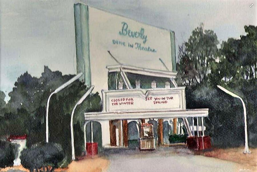 The Beverly Drive Inn Painting by Bobby Walters