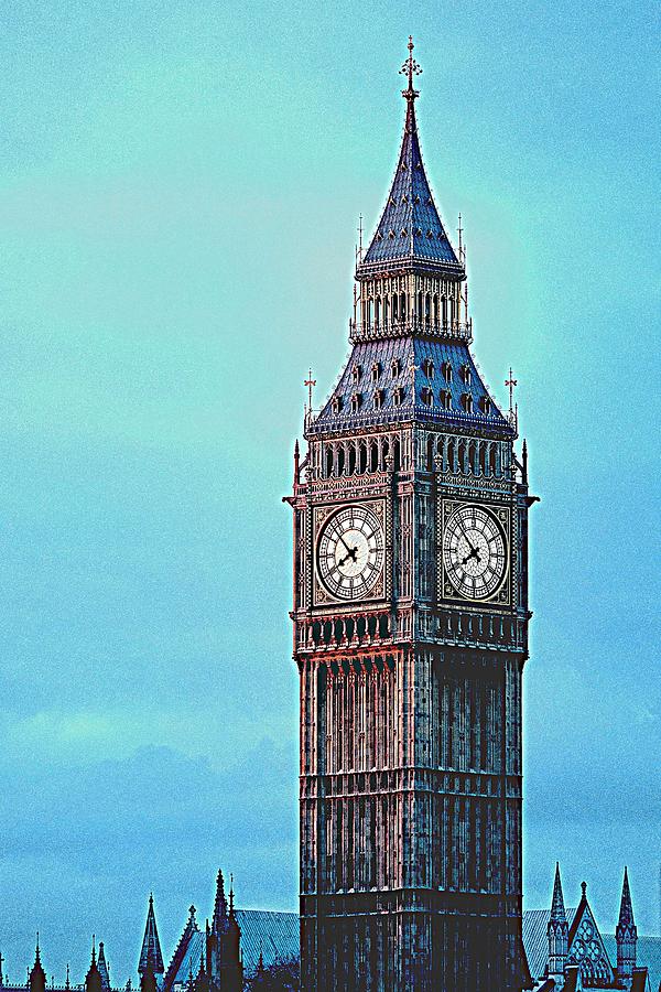 The Big Ben Painting by Celestial Images