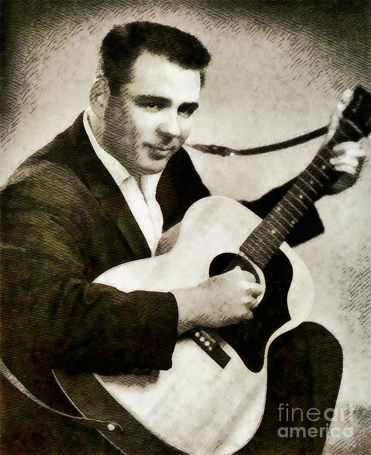 The Big Bopper, Music Legend by John Springfield Painting by Esoterica Art Agency