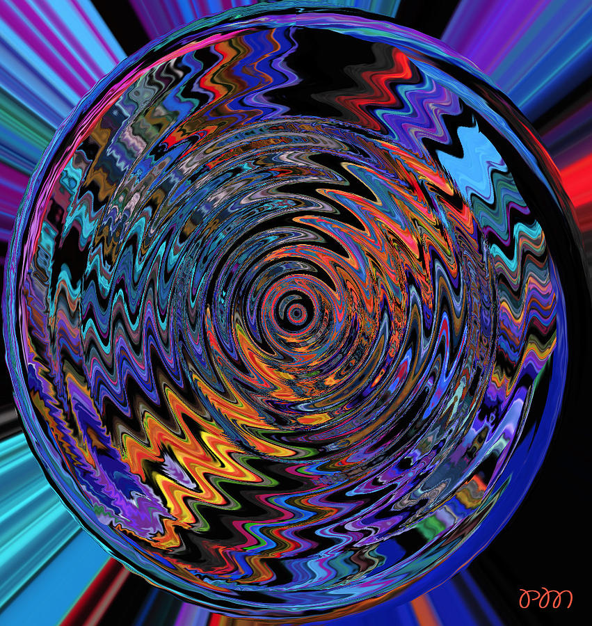The Big Bubble Digital Art by Phillip Mossbarger