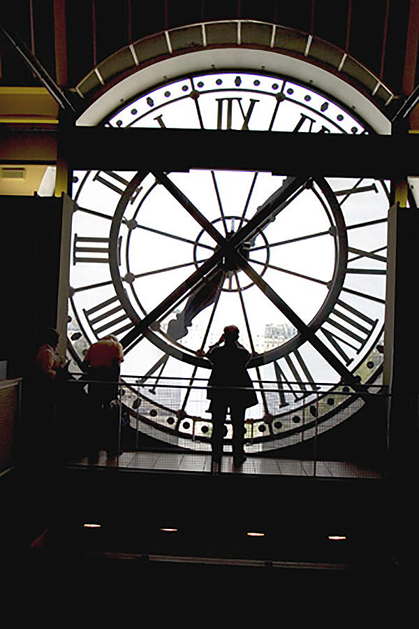 The Big Clock In Paris Photograph