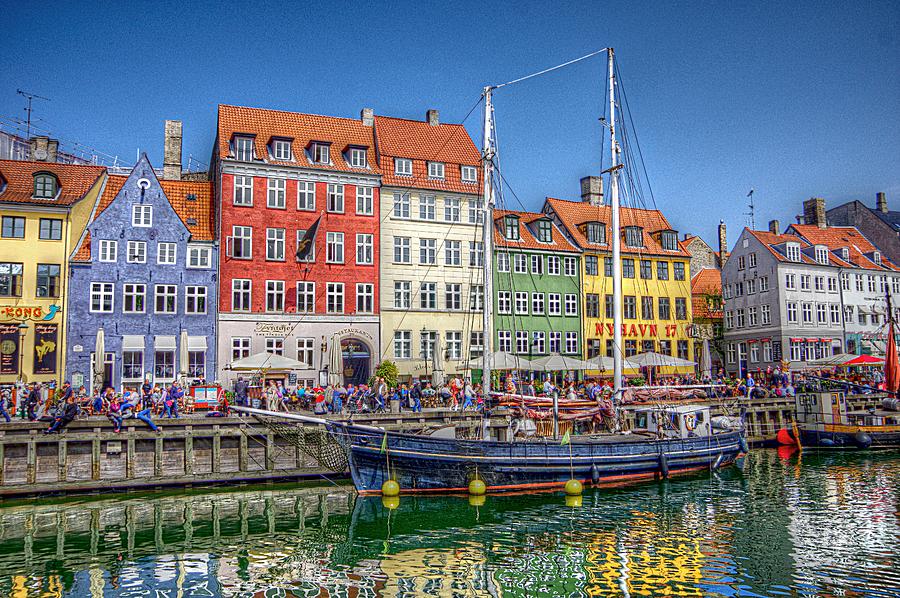 The Big Fishing Boat at Nyhavn Photograph by Karen McKenzie McAdoo
