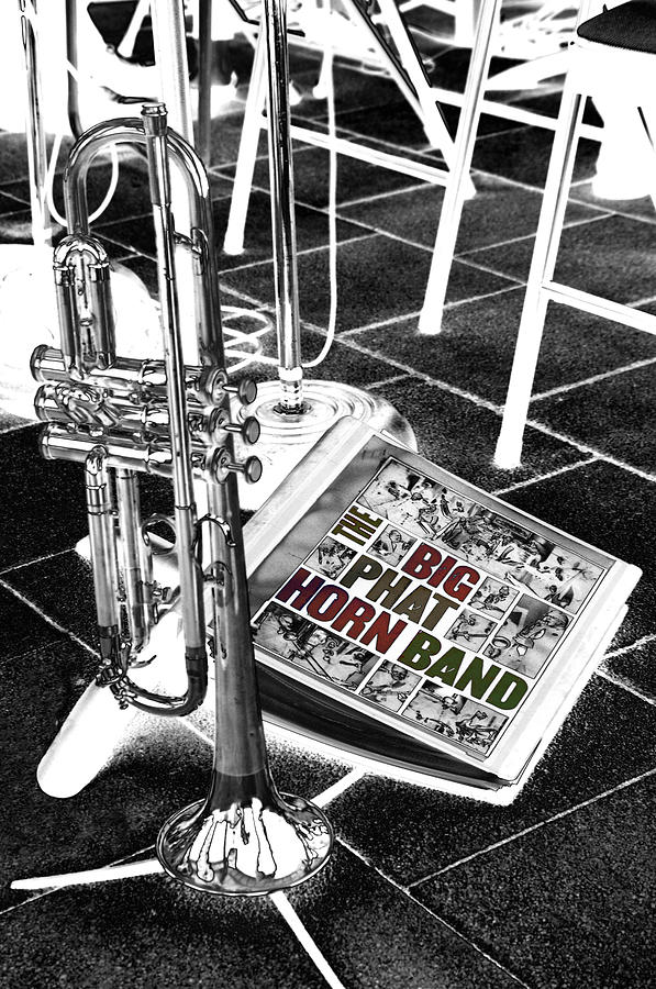 Music Photograph - The Big Phat Horn Band by Paul Wash
