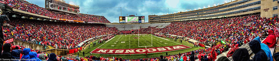 The Big Ten - Camp Randall Stadium Photograph by Tommy Anderson