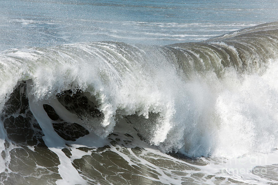 The Big Wave Photograph by Ana V Ramirez