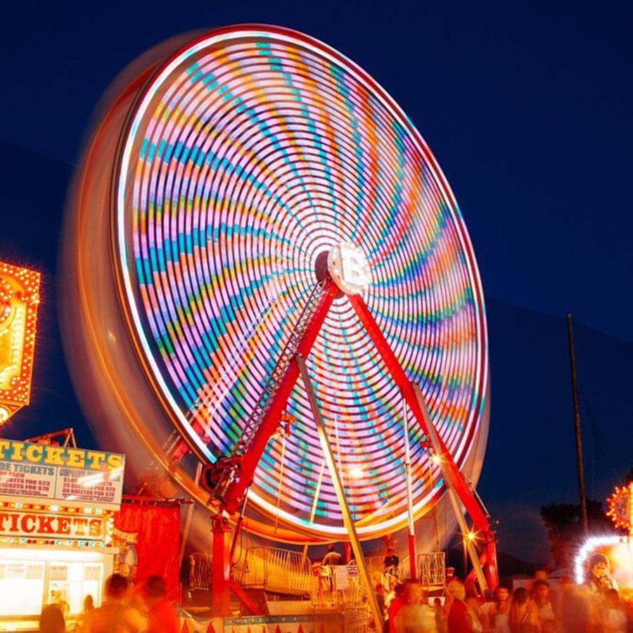 Vsco Photograph - The Big Wheel #vsco #vscocam by Chris Pugh