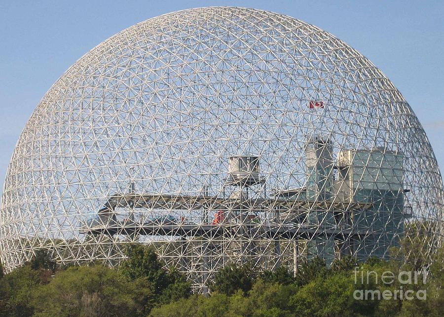The Biosphere  Ile Sainte-Helene Montreal Quebec Photograph by Reb Frost
