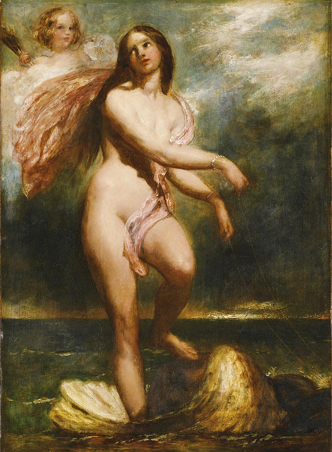 The Birth of Venus Painting by William Etty